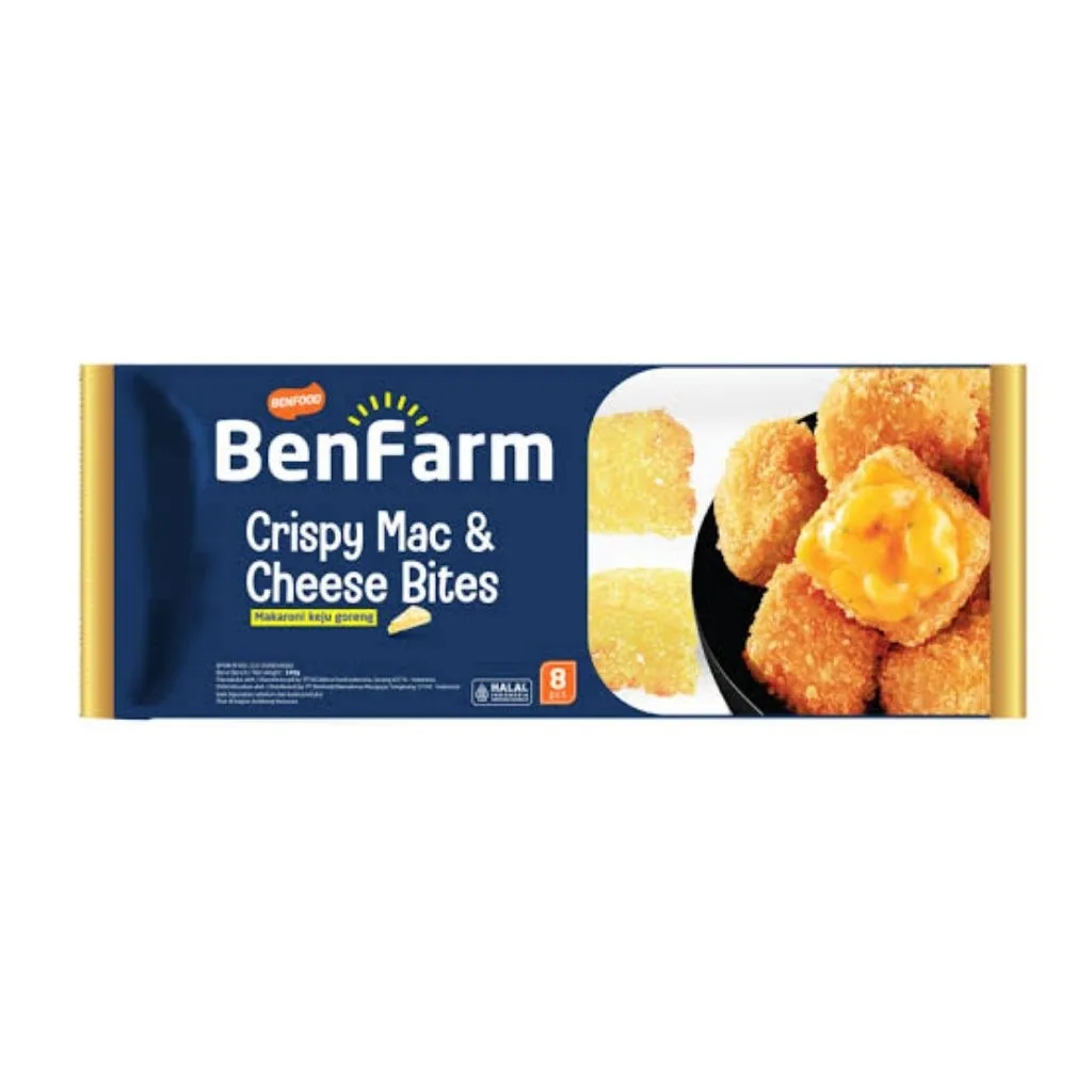 Benfarm Crispy Mac & Cheese Bites 180 g