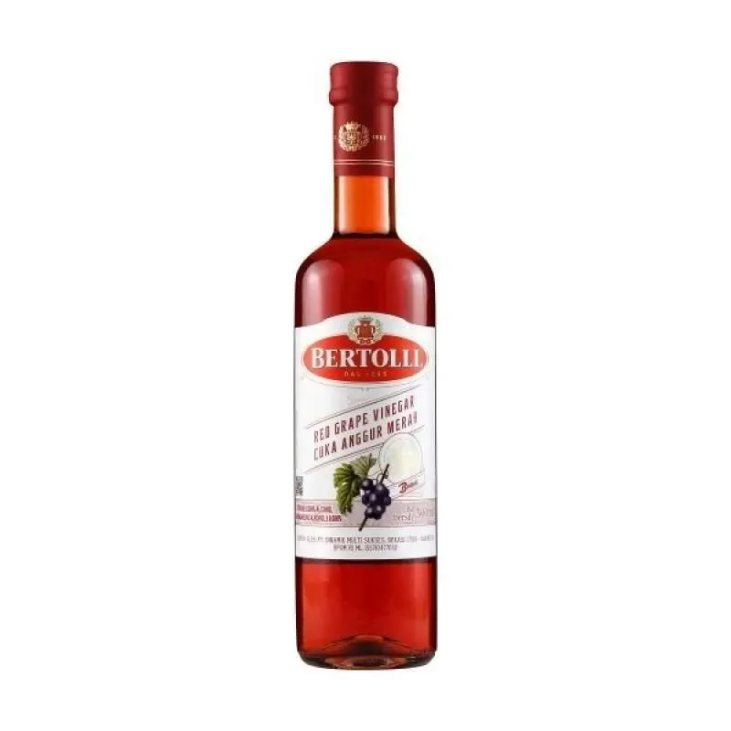 BERTOLLI RED GRAPE VINEGAR 500 ML