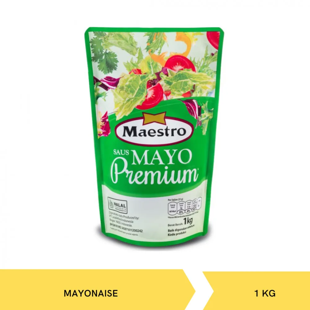 MAESTRO MAYONAISE POUCH 1 KG