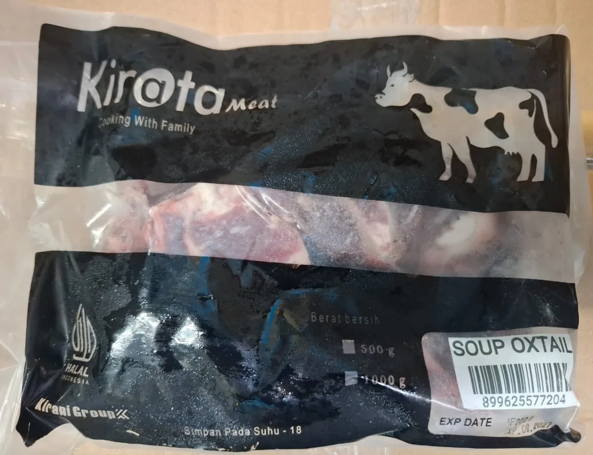 KIRATA OXTAIL ( BUNTUT SAPI ) 500 g