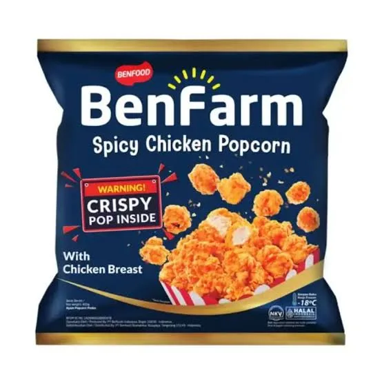 Benfarm Spicy Chicken Pop Corn  400 g