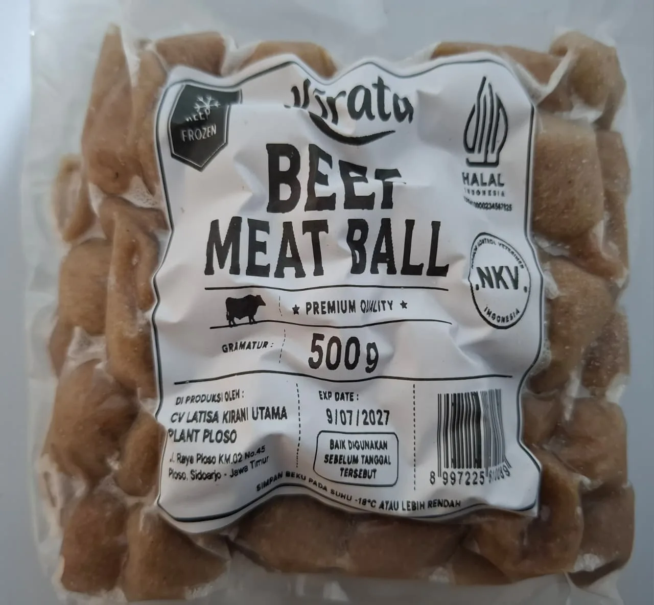 Kirata Beef meat Ball 500 g