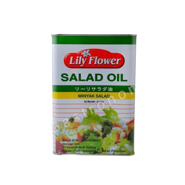 LILY FLOWER SALAD OIL 3 LT